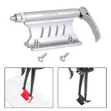 Maxbell Maxbell Car Pickup Bed Rack Bicycle Quick Release Fork Mount Block Carrier Silver