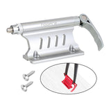 Maxbell Maxbell Car Pickup Bed Rack Bicycle Quick Release Fork Mount Block Carrier Silver