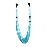 Maxbell Maxbell Pilates Belt Open Hip Stretch Split Pull Rope Back Waist Aerial Yoga Trainer Blue