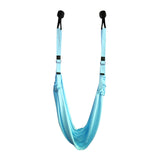 Maxbell Maxbell Pilates Belt Open Hip Stretch Split Pull Rope Back Waist Aerial Yoga Trainer Blue