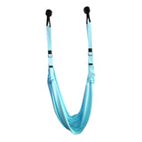 Maxbell Maxbell Pilates Belt Open Hip Stretch Split Pull Rope Back Waist Aerial Yoga Trainer Blue