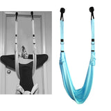 Maxbell Maxbell Pilates Belt Open Hip Stretch Split Pull Rope Back Waist Aerial Yoga Trainer Blue