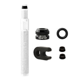 Maxbell MTB Road Bike Tubeless Tire Presta Valve Extender Universal Vacuum Tire 50mmSliver - Aladdin Shoppers