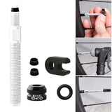 Maxbell MTB Road Bike Tubeless Tire Presta Valve Extender Universal Vacuum Tire 50mmSliver - Aladdin Shoppers