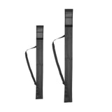 Maxbell 2xPool Cue Case Billiard Cue Bag Black Billiard Stick Adjustable Carrying 81x10cm