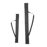 Maxbell 2xPool Cue Case Billiard Cue Bag Black Billiard Stick Adjustable Carrying 81x10cm