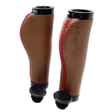 Maxbell Maxbell Bicycle Grips Shockproof Handlebar Grips for Scooter MTB Brown