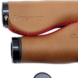 Maxbell Maxbell Bicycle Grips Shockproof Handlebar Grips for Scooter MTB Brown