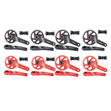 Maxbell Maxbell Bike Chainring Crankset Chainring 170mm Crankarm Sprocket Crank  32T black