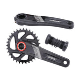 Maxbell Maxbell Bike Chainring Crankset Chainring 170mm Crankarm Sprocket Crank  32T black