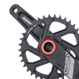 Maxbell Maxbell Bike Chainring Crankset Chainring 170mm Crankarm Sprocket Crank  36T black