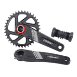 Maxbell Maxbell Bike Chainring Crankset Chainring 170mm Crankarm Sprocket Crank  36T black