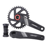 Maxbell Maxbell Bike Chainring Crankset Chainring 170mm Crankarm Sprocket Crank  36T black