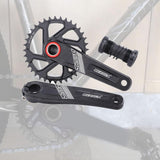 Maxbell Maxbell Bike Chainring Crankset Chainring 170mm Crankarm Sprocket Crank  36T black