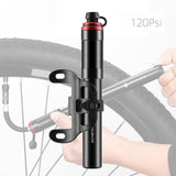 Maxbell Maxbell High Pressure 120psi MTB Bicycle Compact Fork & Rear Shock Pump