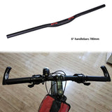 Maxbell Maxbell Mountain Bike Handlebar 31.8mm Extra Long Riser Bar DH Downhill Bicycle Part 780mm 6 Degree