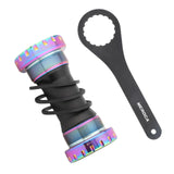 Maxbell Maxbell Bottom Bracket Threaded Hollow Integrated for Road MTB Bike Dazzling