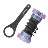 Maxbell Maxbell Bottom Bracket Threaded Hollow Integrated for Road MTB Bike Dazzling