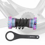 Maxbell Maxbell Bottom Bracket Threaded Hollow Integrated for Road MTB Bike Dazzling
