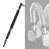 Maxbell Maxbell Heavy Duty Spring Power Bar Upper Body Arms Strength Training 40KG