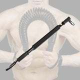 Maxbell Maxbell Heavy Duty Spring Power Bar Upper Body Arms Strength Training 40KG
