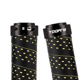 Maxbell Maxbell 2 Pieces Bicycle Grip Double Lock Wear-Resistant for Scooter  yellow