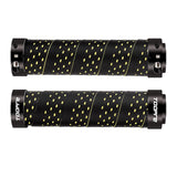 Maxbell Maxbell 2 Pieces Bicycle Grip Double Lock Wear-Resistant for Scooter  yellow