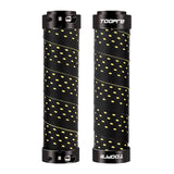 Maxbell Maxbell 2 Pieces Bicycle Grip Double Lock Wear-Resistant for Scooter  yellow