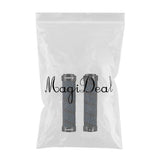 Maxbell Maxbell 2 Pieces Bicycle Grip Double Lock Wear-Resistant for Scooter  blue