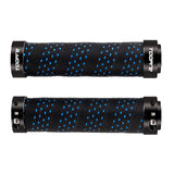 Maxbell Maxbell 2 Pieces Bicycle Grip Double Lock Wear-Resistant for Scooter  blue