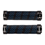 Maxbell Maxbell 2 Pieces Bicycle Grip Double Lock Wear-Resistant for Scooter  blue