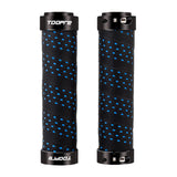 Maxbell Maxbell 2 Pieces Bicycle Grip Double Lock Wear-Resistant for Scooter  blue