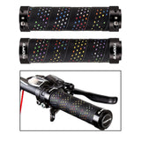 Maxbell Maxbell 2 Pieces Bicycle Grip Double Lock Wear-Resistant for Scooter  Rainbow colors
