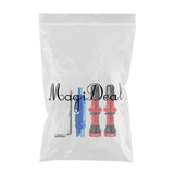 Maxbell Maxbell Replacement Bike Valve Core Kit for Bicycle Mountain Bike MTB Road Bike Red