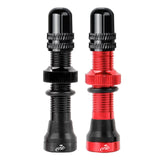Maxbell Maxbell Replacement Bike Valve Core Kit for Bicycle Mountain Bike MTB Road Bike Red