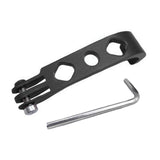 Maxbell Maxbell Flashlight Mount Holder Extension Parts for Sports Folding Bicycle Black