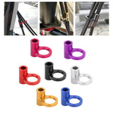 Maxbell 2Pcs Bicycle Oil Tube Clip Bike Cable Guide, Clamp Line Tube Wire Cables