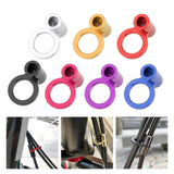 Maxbell 2Pcs Bicycle Oil Tube Clip Bike Cable Guide, Clamp Line Tube Wire Cables