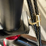 Maxbell 2x Bike Brake Cable Buckle Guide Bicycle Tube Bike Buckle Frame Clamp