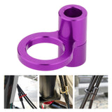 Maxbell Durable Bike Brake Cable Buckle Guide Bicycle Tube Bike Buckle Frame Clamp Purple - Aladdin Shoppers