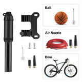 Maxbell Maxbell Mini Bike Pump Mounting Bracket Included Portable for Mountain Bike Black