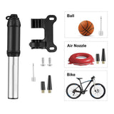 Maxbell Maxbell Mini Bike Pump Mounting Bracket Included Portable for Mountain Bike Silver