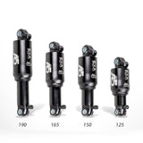Maxbell Maxbell Bike Air Rear Shock Rear Reducer Absorbing Damping Absorber Dual Air 125mm