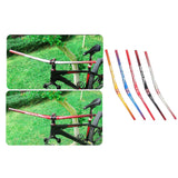 Maxbell Extra Long Bike Handlebar Riser 15mm for Road Bike Most Bicycle Cycling black red - Aladdin Shoppers