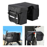 Maxbell Durable Bicycle Rear Seat Bag for Outdoor MTB Bicycle black - Aladdin Shoppers