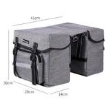 Maxbell Durable Bicycle Rear Seat Bag for Outdoor MTB Bicycle grey - Aladdin Shoppers