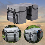Maxbell Durable Bicycle Rear Seat Bag for Outdoor MTB Bicycle grey - Aladdin Shoppers