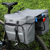 Maxbell Durable Bicycle Rear Seat Bag for Outdoor MTB Bicycle grey - Aladdin Shoppers