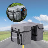 Maxbell Durable Bicycle Rear Seat Bag for Outdoor MTB Bicycle grey - Aladdin Shoppers