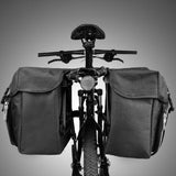 Maxbell Durable Bicycle Rear Seat Bag for Outdoor MTB Bicycle black and Rain cover - Aladdin Shoppers